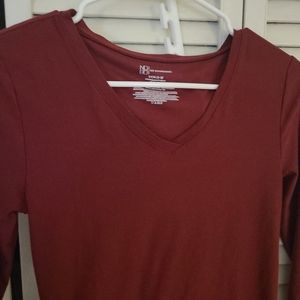 No Boundaries S/CH(3-5) Maroon Long Sleeve Shirt
